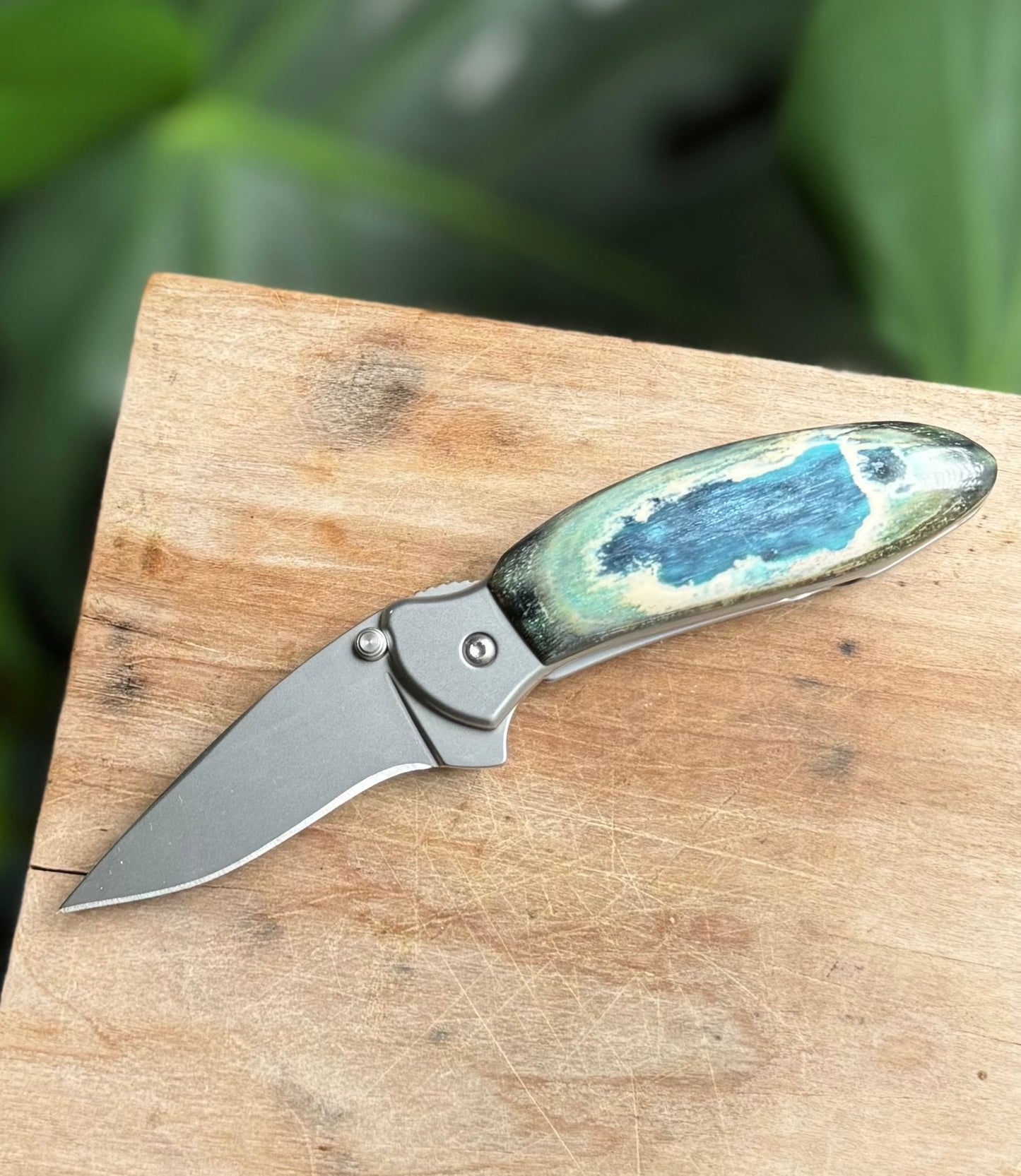 Kershaw Chive Mammoth Ivory Pocket Knife