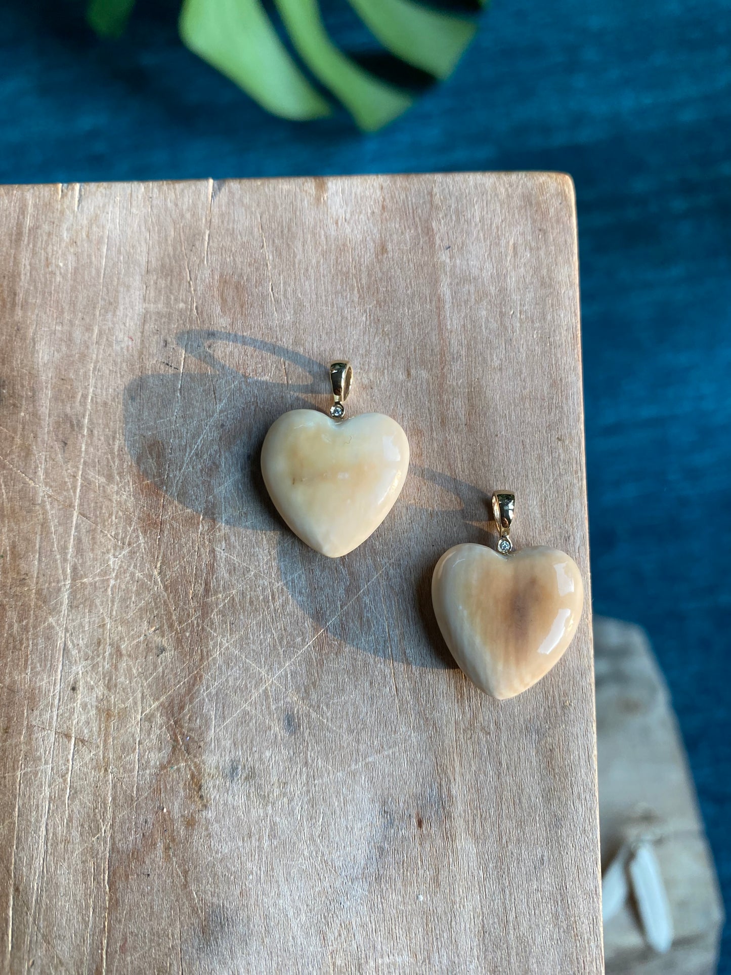 Mammoth Heart Diamond Pendant