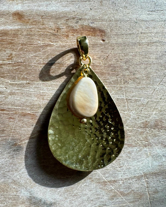 18kt Gold Vermeil Klondike Pendant