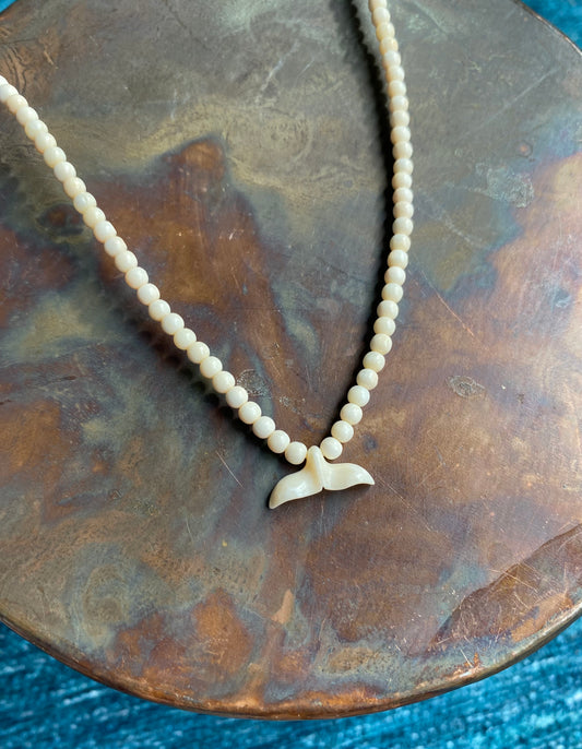 Mini Whale Tail Necklace