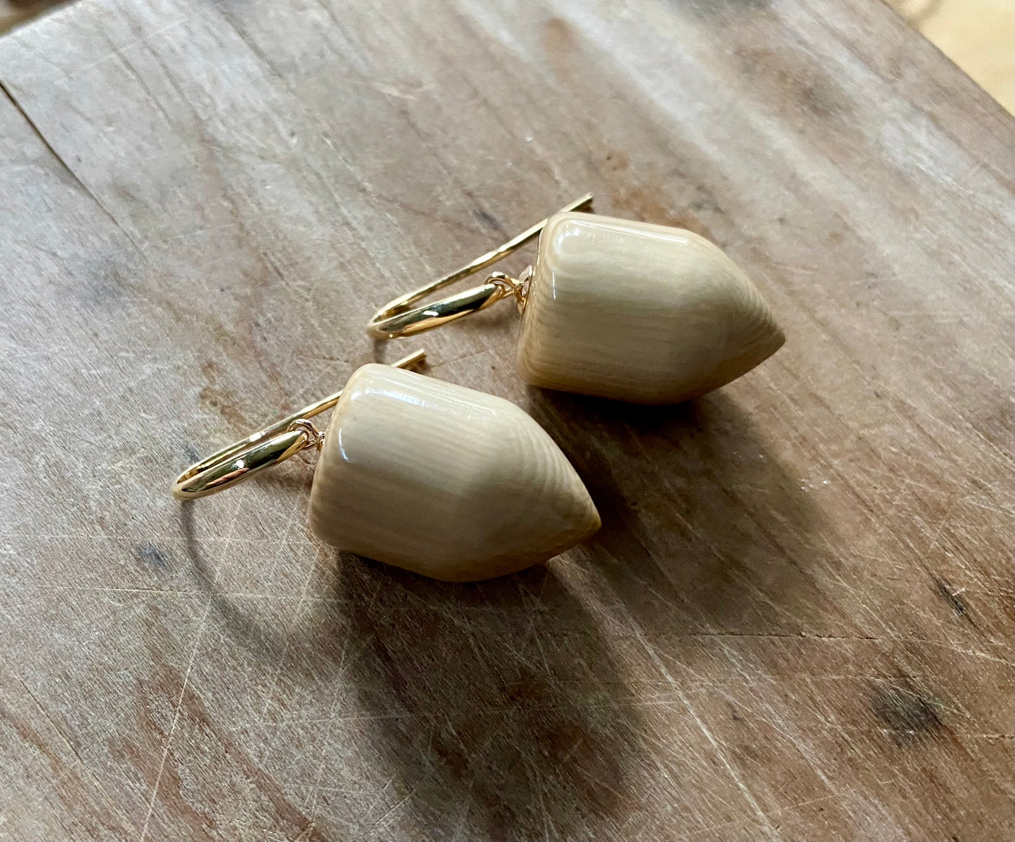 Mammoth Bullet Earrings