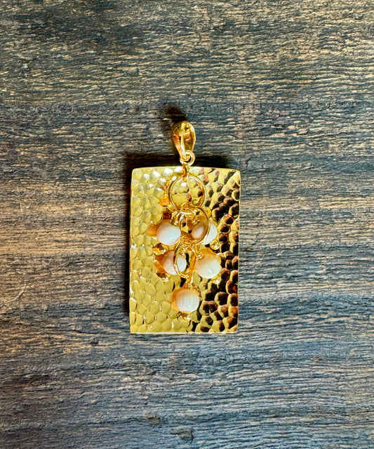 18kt Gold Vermeil Reflection Pendant
