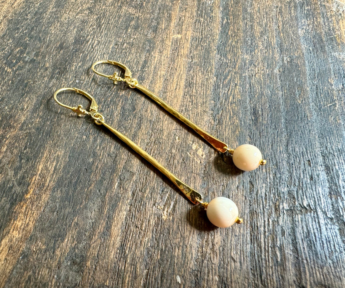 18kt Gold Vermeil Branch Earrings