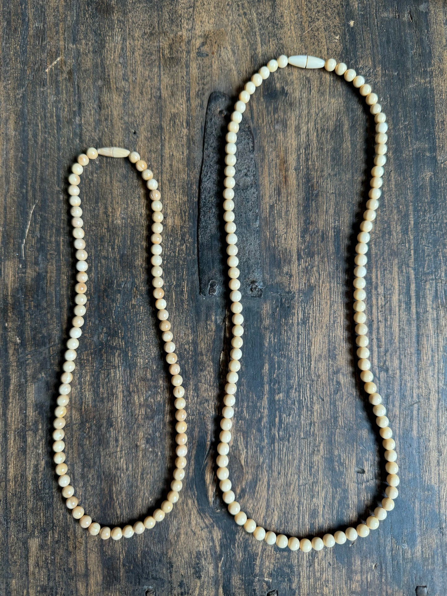 6mm Classic Mammoth Ivory Necklace