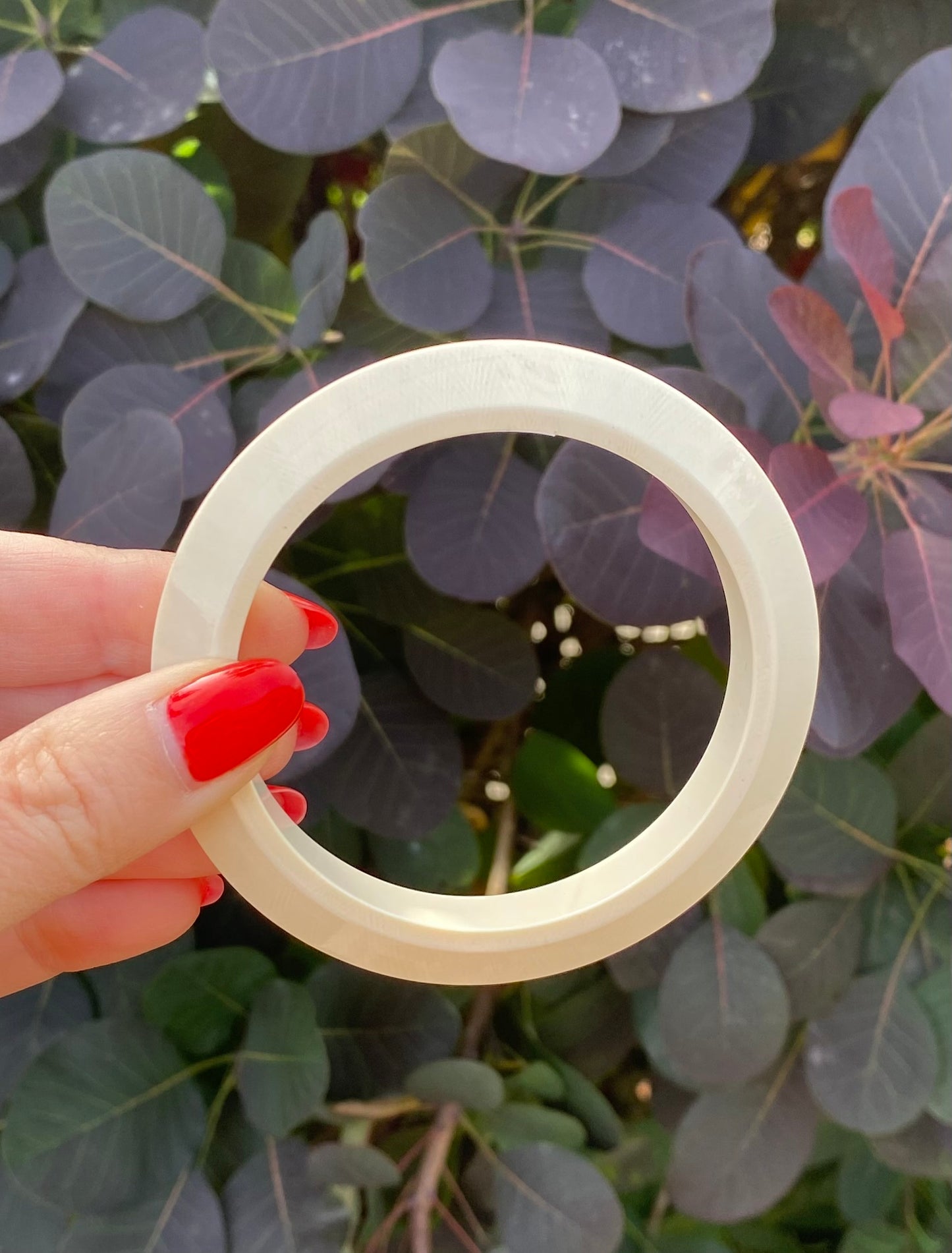 Mammoth Ivory Disc Bangle