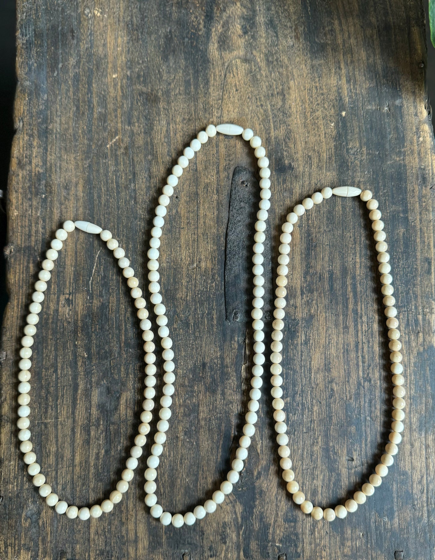 8mm Classic Mammoth Ivory Necklace