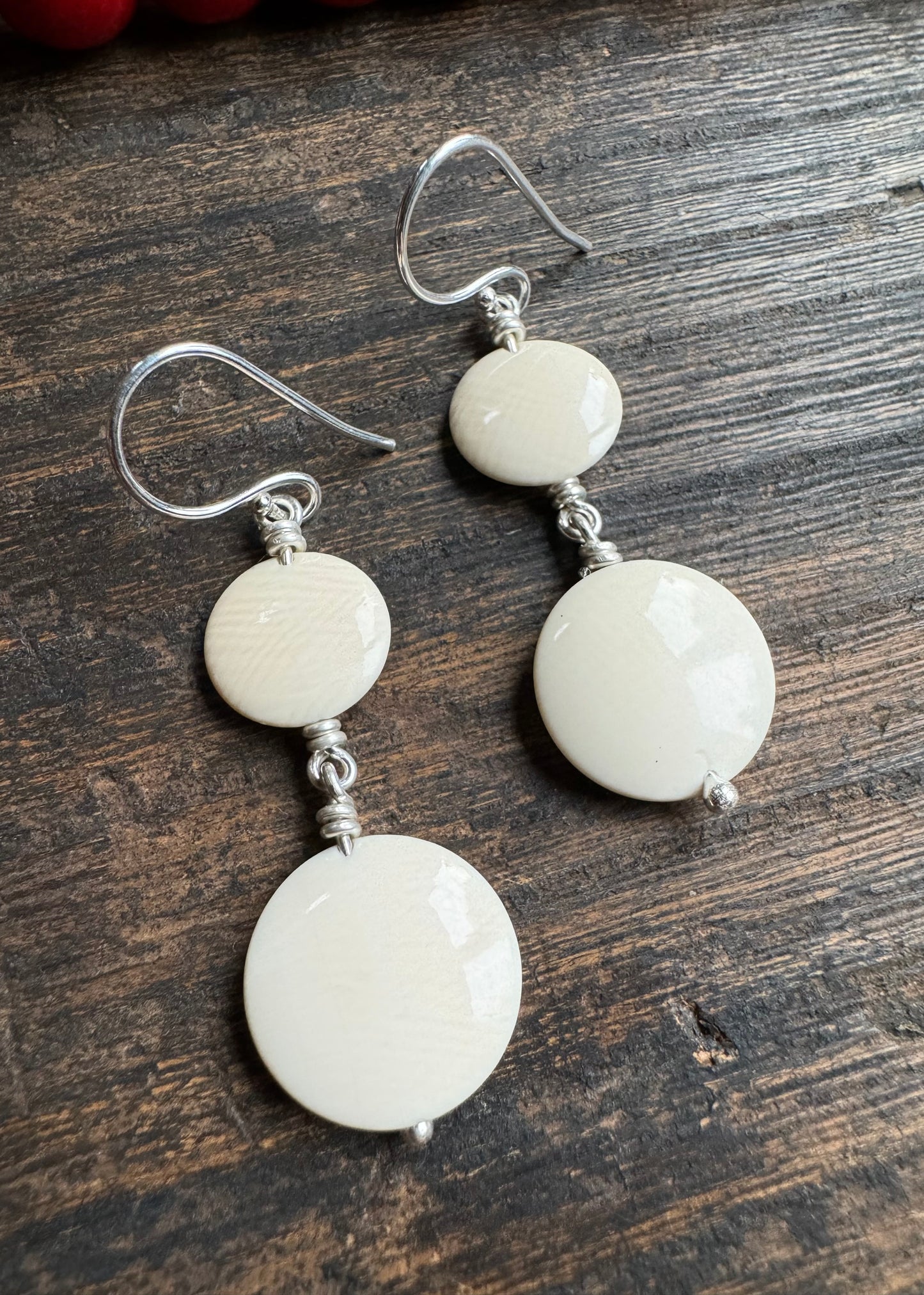 Double Disc Earrings