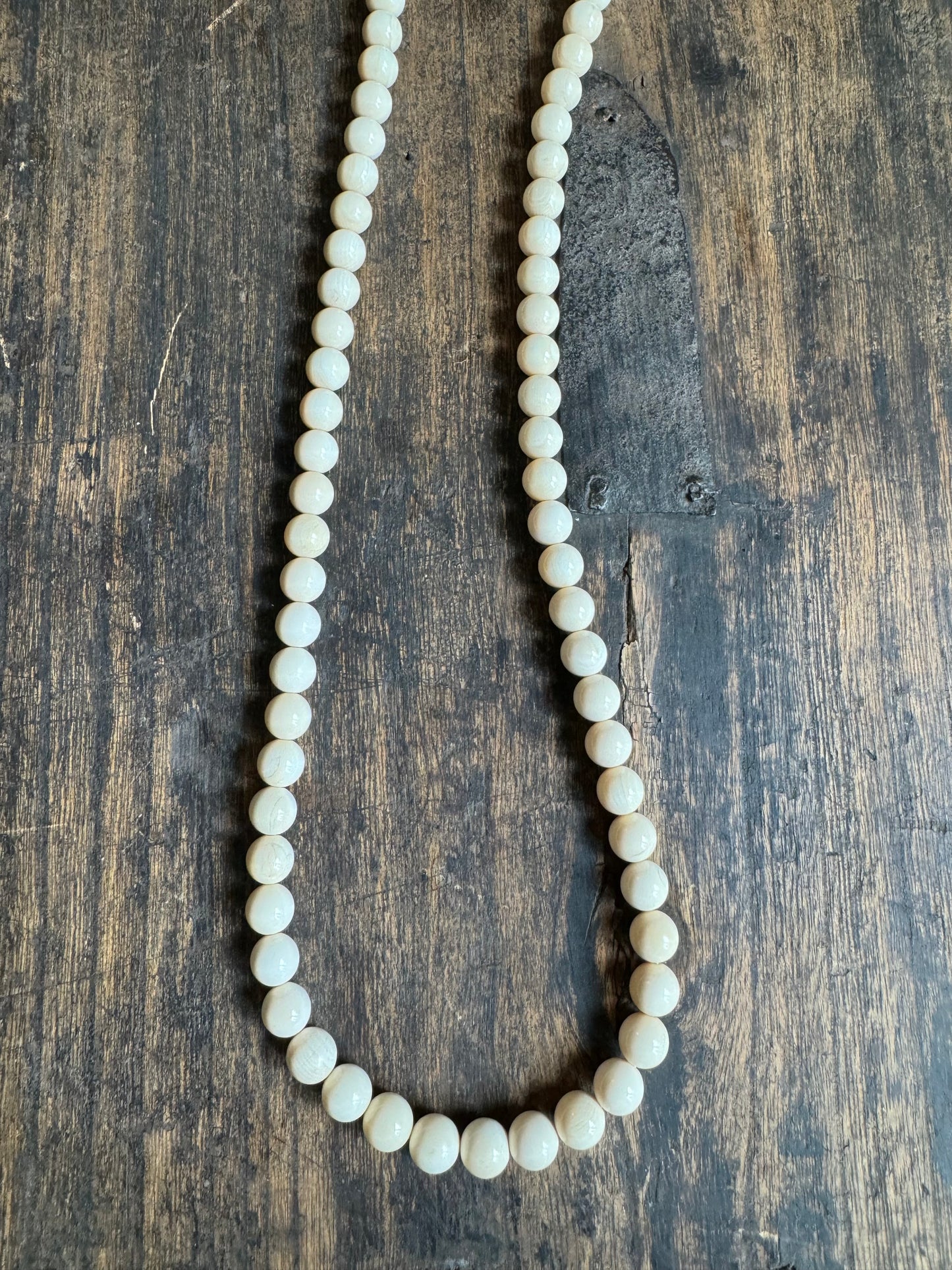 10mm Classic Mammoth Ivory Necklace