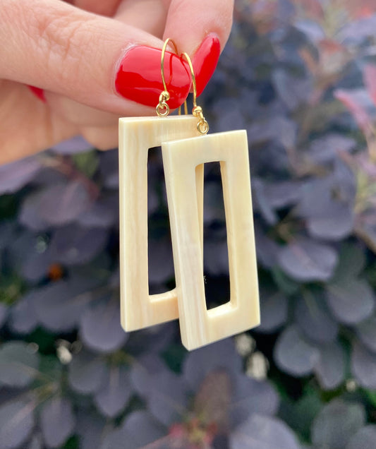 Mammoth Rectangle Earrings