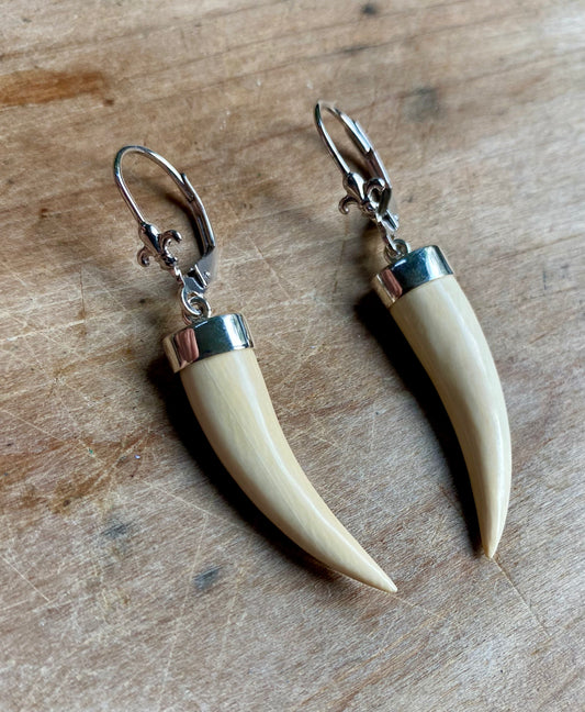 Medium Tusk Earrings