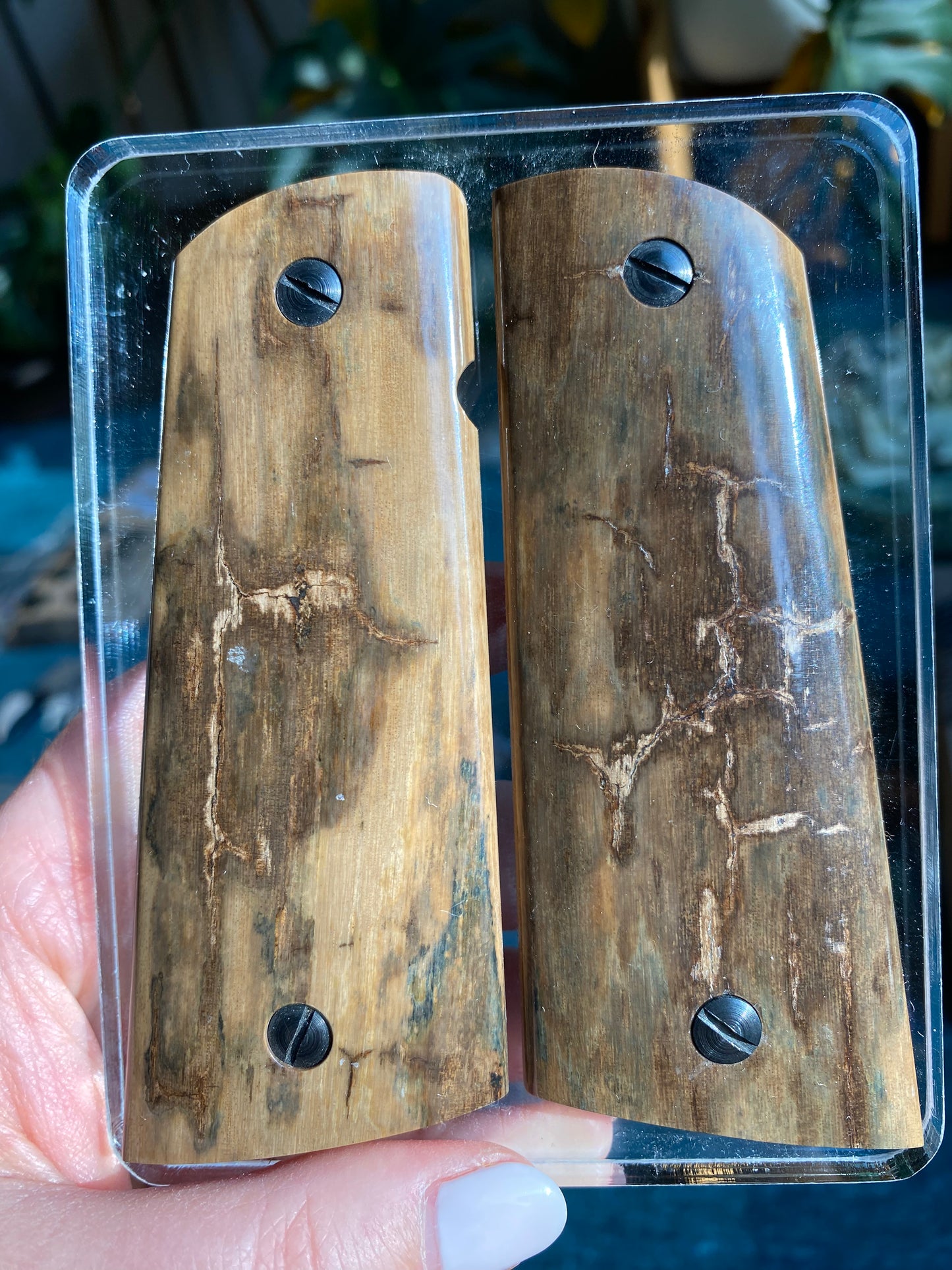 1911 Mammoth Ivory Grip Set