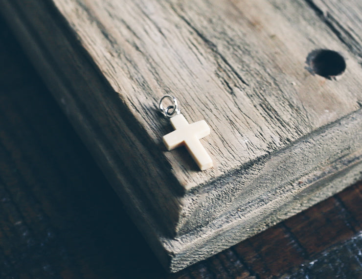 Mammoth Cross Pendant