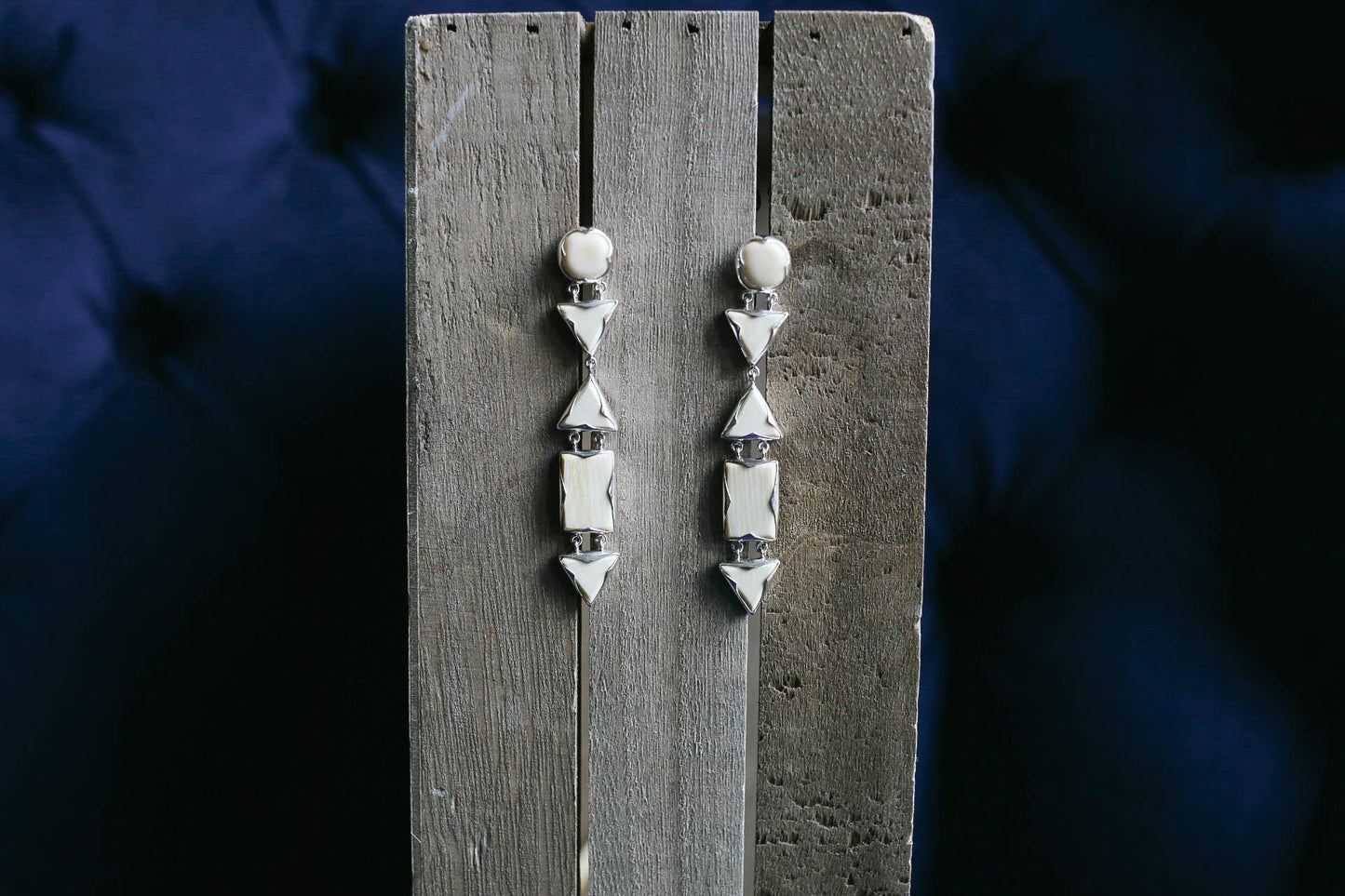 Linear Deco Post Earrings