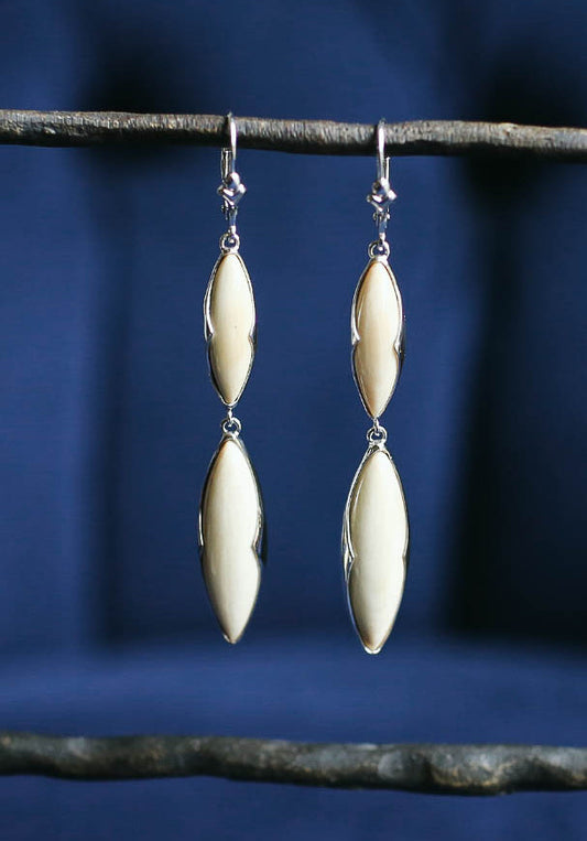Mammoth Double Marquise Earrings