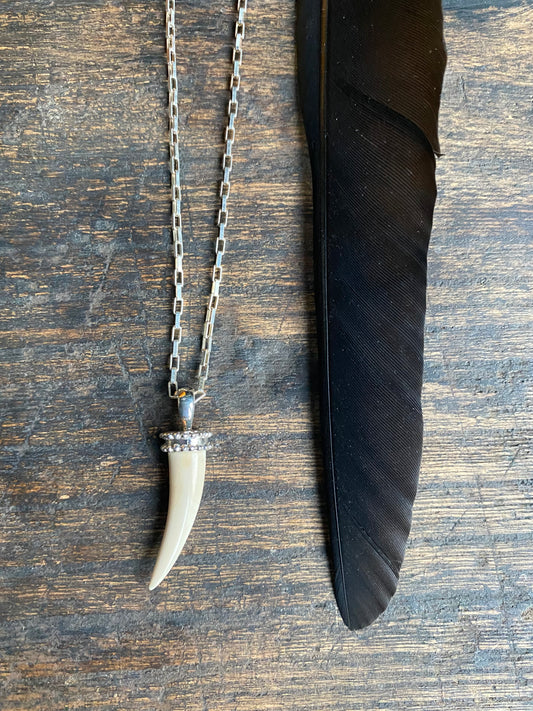 Small Mammoth Tusk Pendant