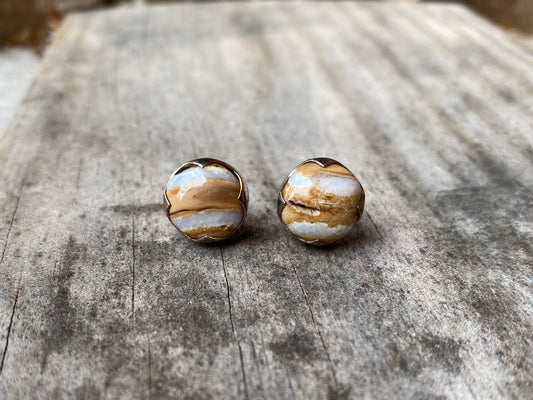 Mammoth Tooth Earrings