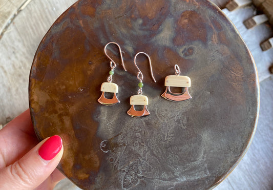 Ulu Earrings and Pendant