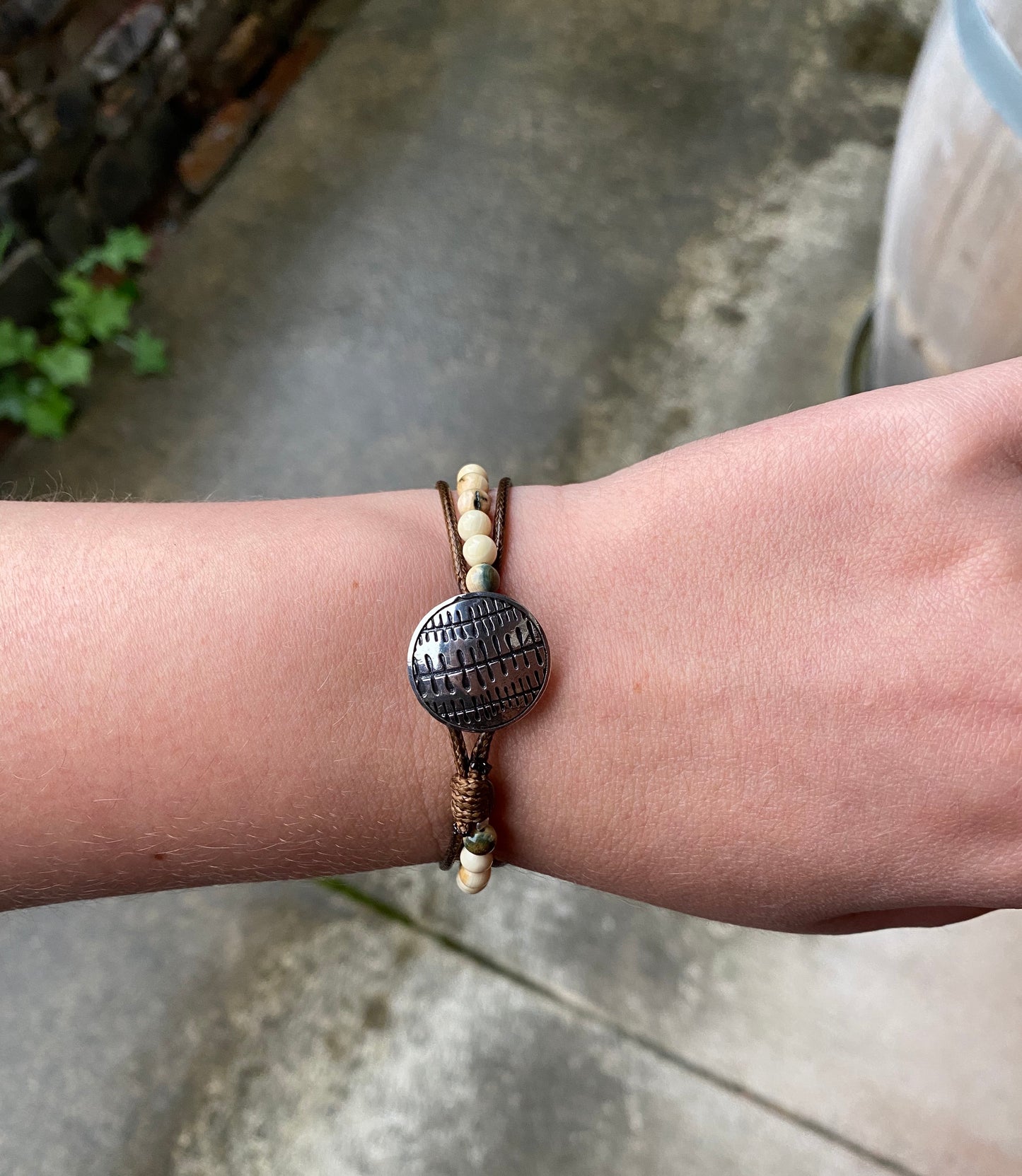 Oval Essentials Vegan Leather Bracelet