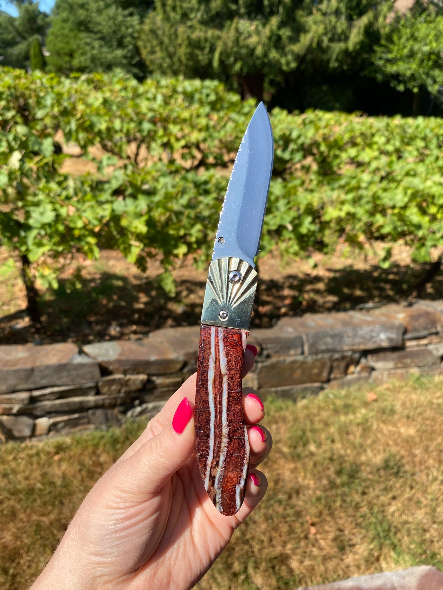 Ursa Aurora Mammoth Tooth Pocket Knife