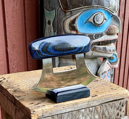 Dymondwood Ulu, Blue and Black