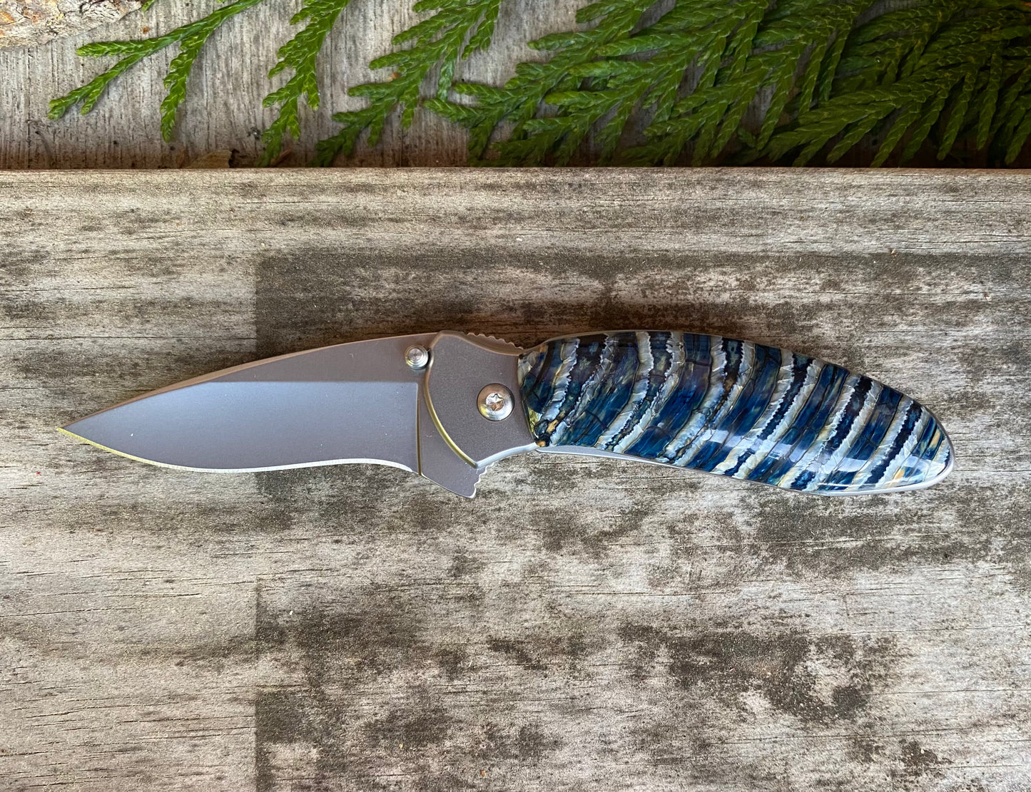 Kershaw Scallion Mammoth Tooth Pocket Knife