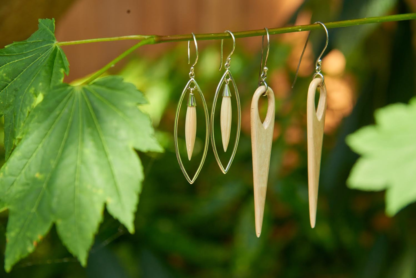 Marquise Spike Earrings