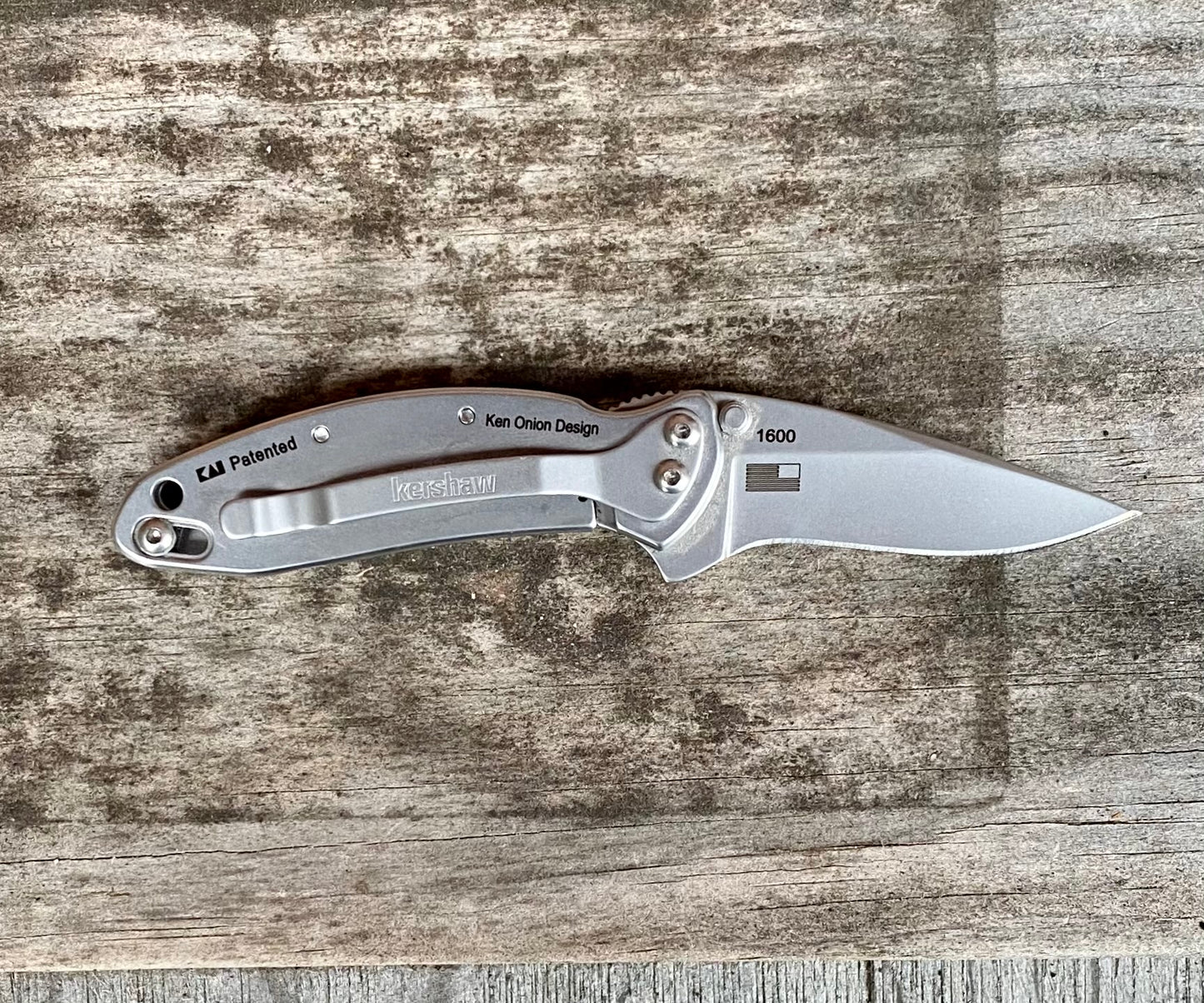 Kershaw Chive Mammoth Tooth Pocket Knife