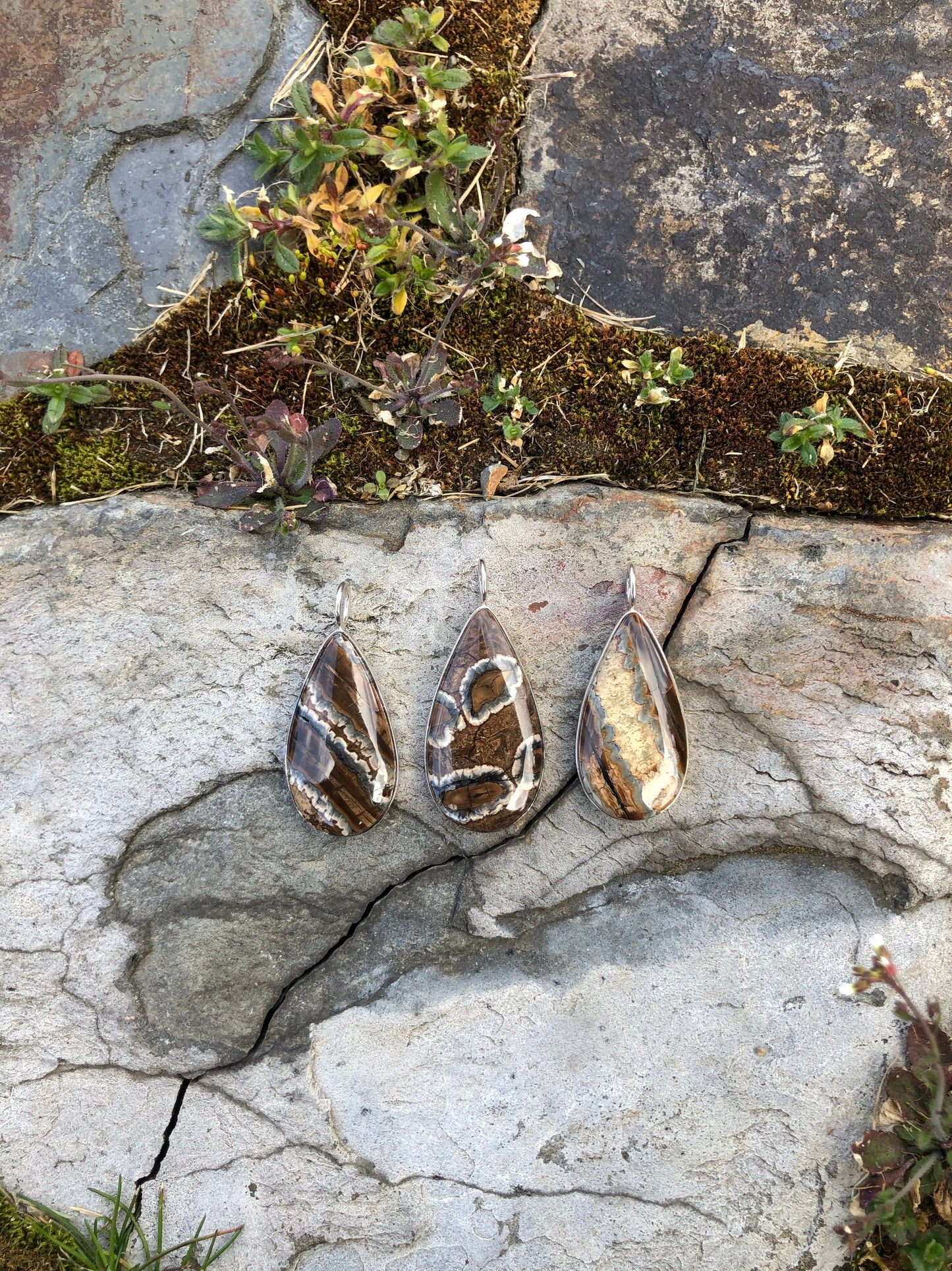 Mammoth Tooth Drop Pendant