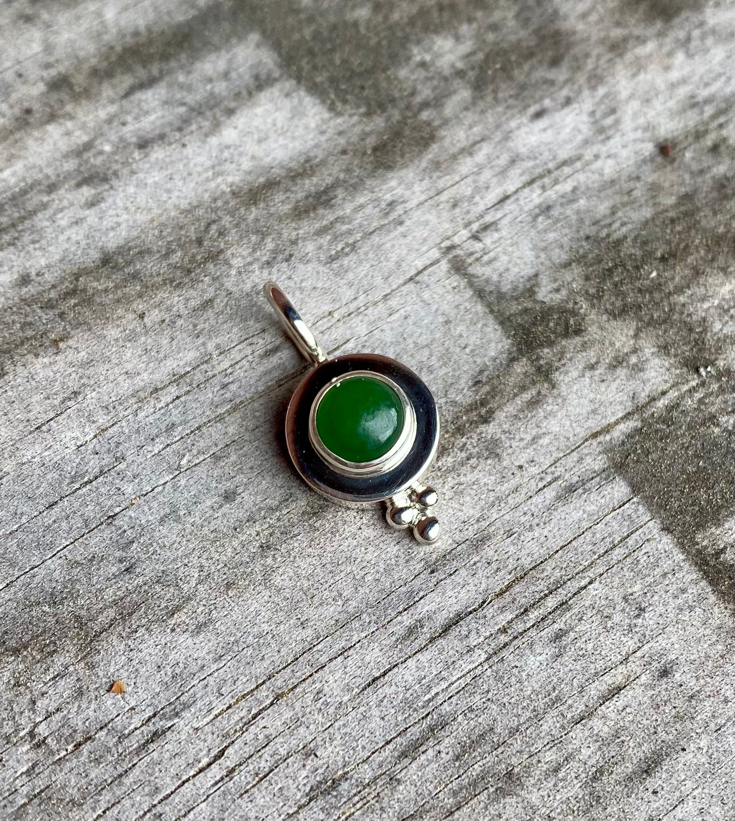 Jade Round Dots Earrings