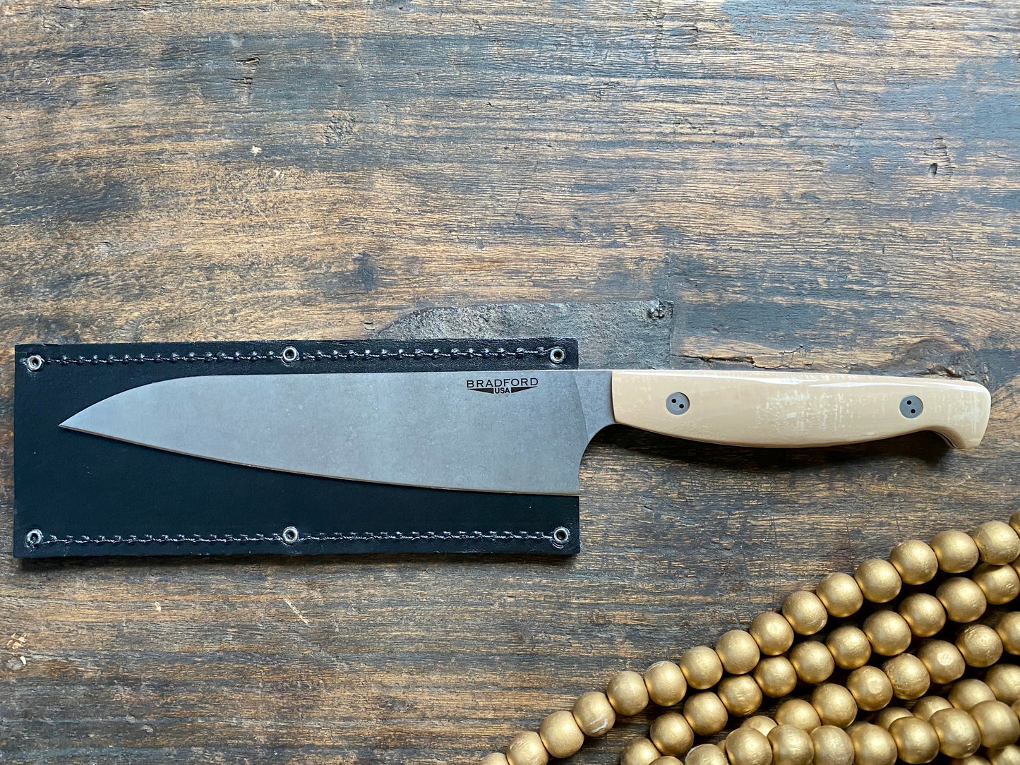 Bradford Mammoth Ivory Chef Knife
