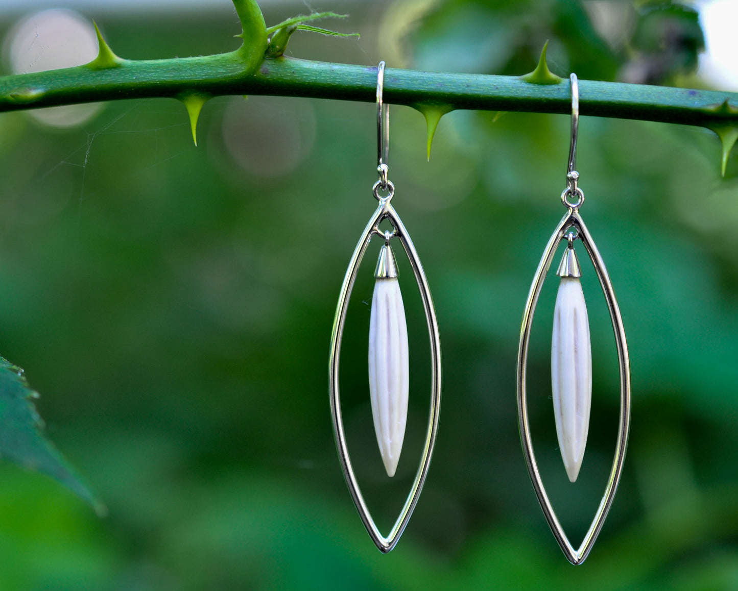 Marquise Spike Earrings