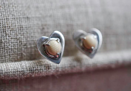 Mini Heart Earrings