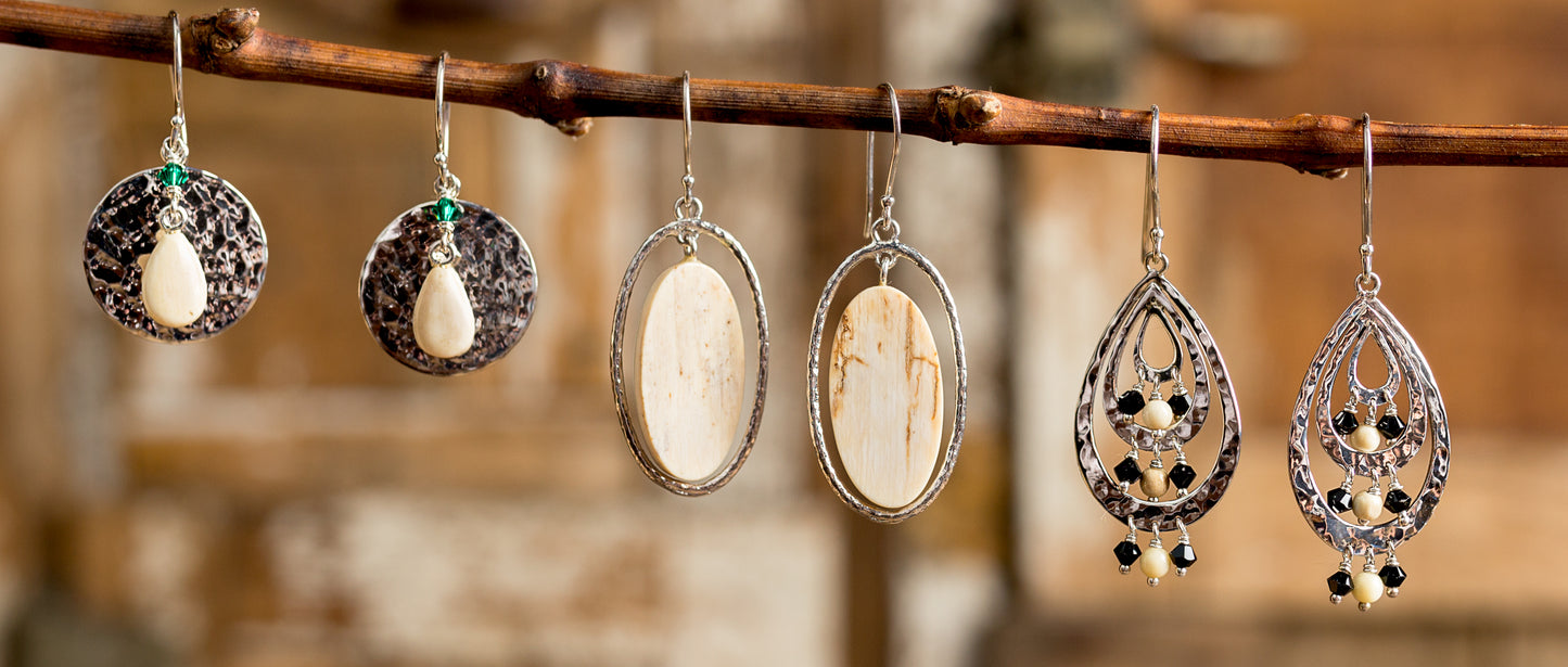 Mammoth Oval Tundra Earrings