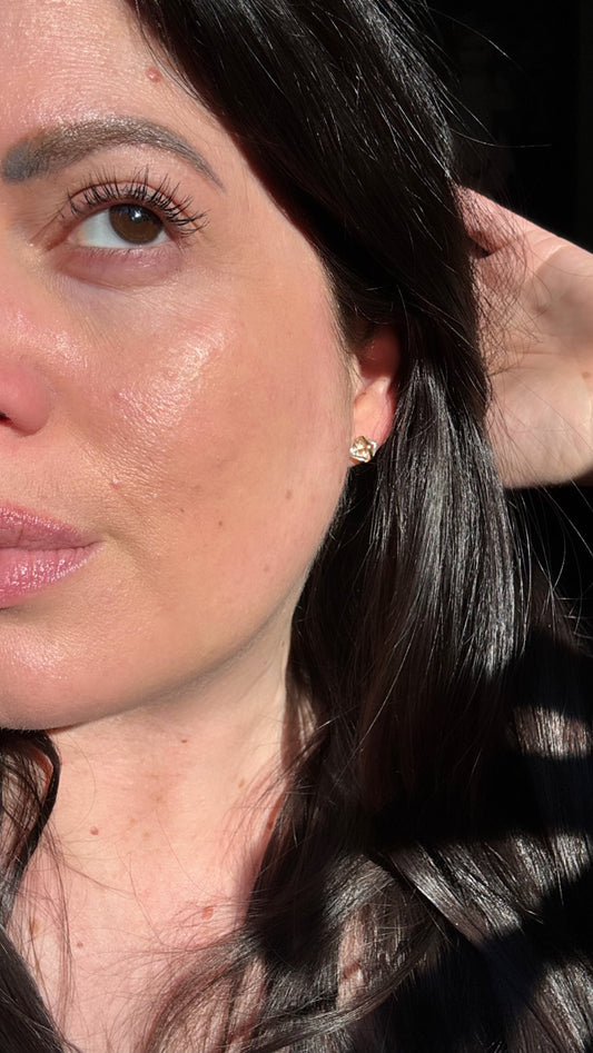Herkimer Diamond Stud Earrings