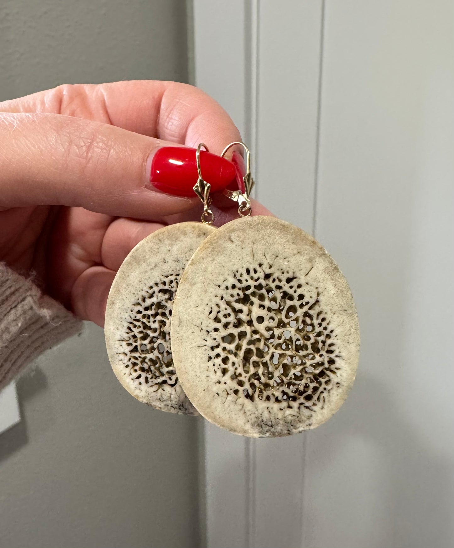 Fossil Walrus "Oosik" Earrings