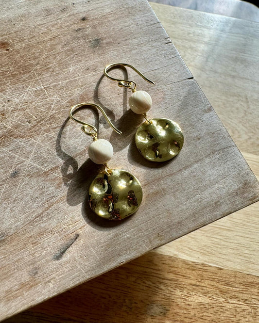 18kt Gold Vermeil Summit Earrings