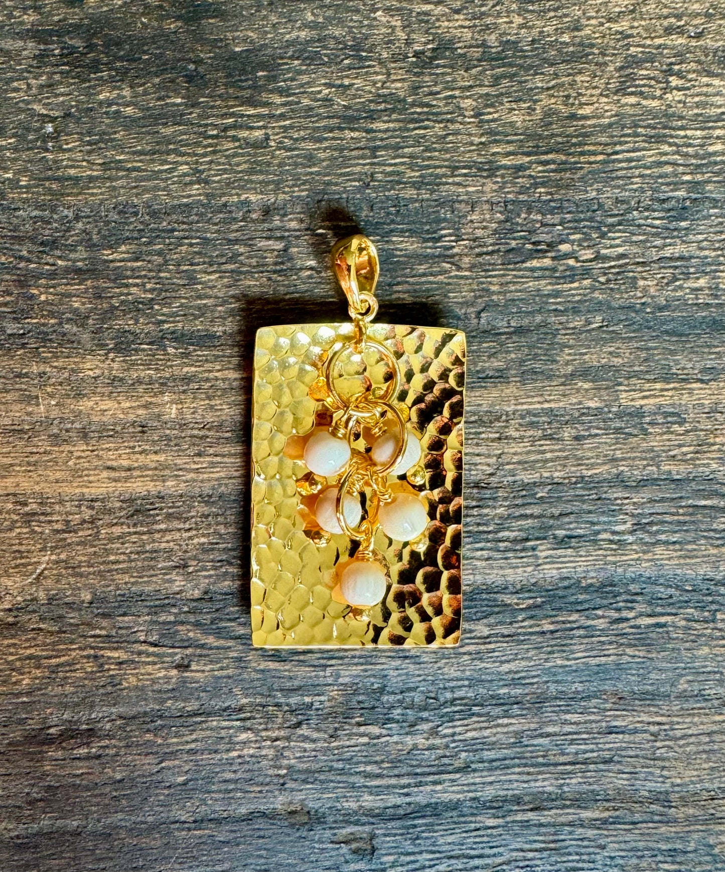 18kt Gold Vermeil Reflection Pendant