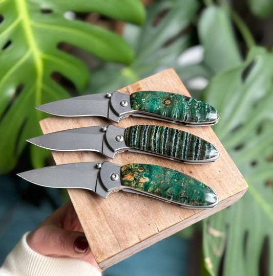 Kershaw Scallion Mammoth Tooth Pocket Knife