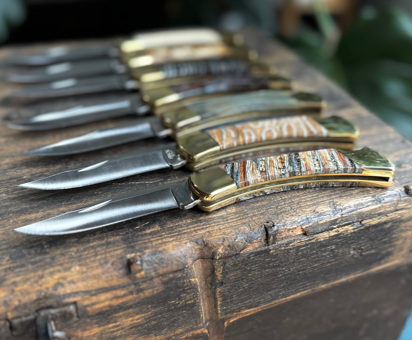 Prehistoric Mammoth Buck 110 Knife