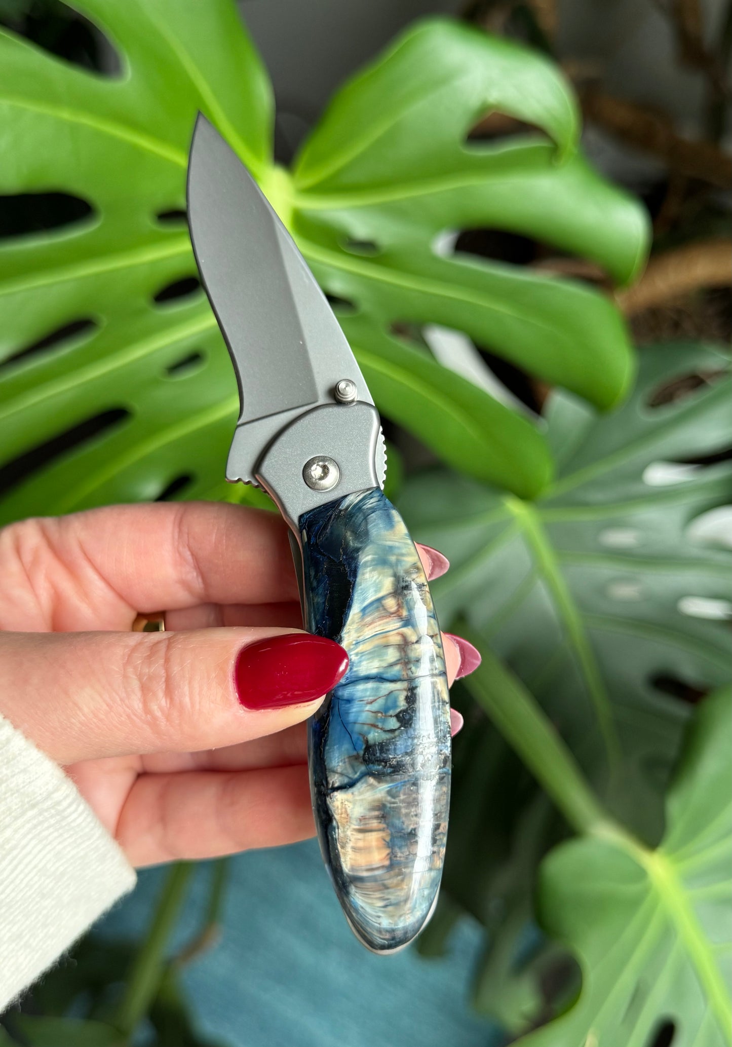 Kershaw Scallion Mammoth Tooth Pocket Knife