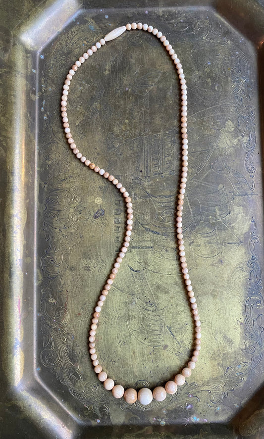 Graduated Mammoth Ivory Necklace