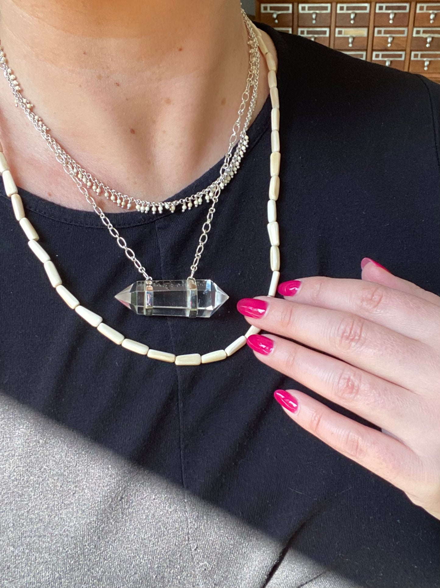 Thin Organic Necklace
