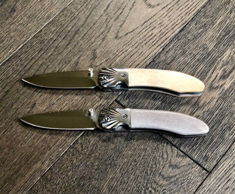 Ursa Aurora Moose Antler Pocket Knife
