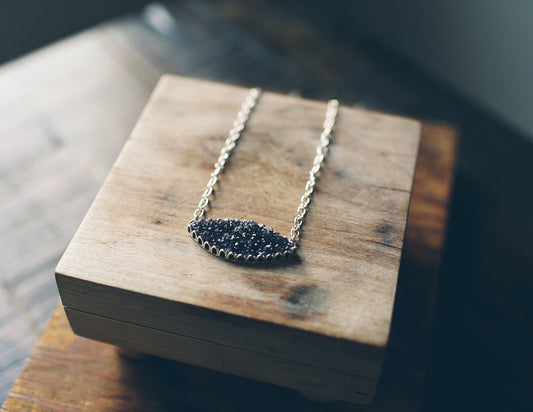 Druzy Marquise Necklace