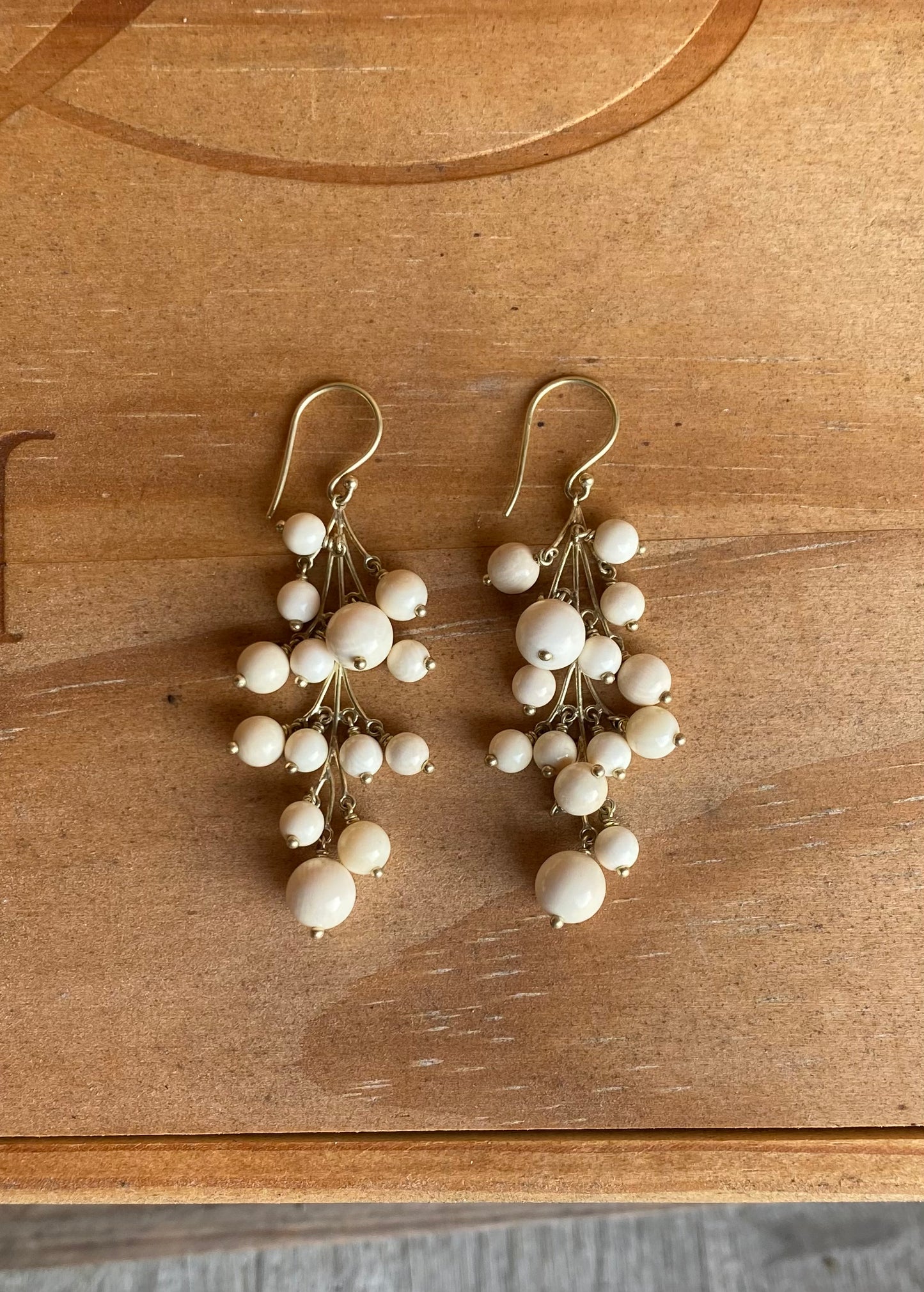 14kt Gold Branches Earrings