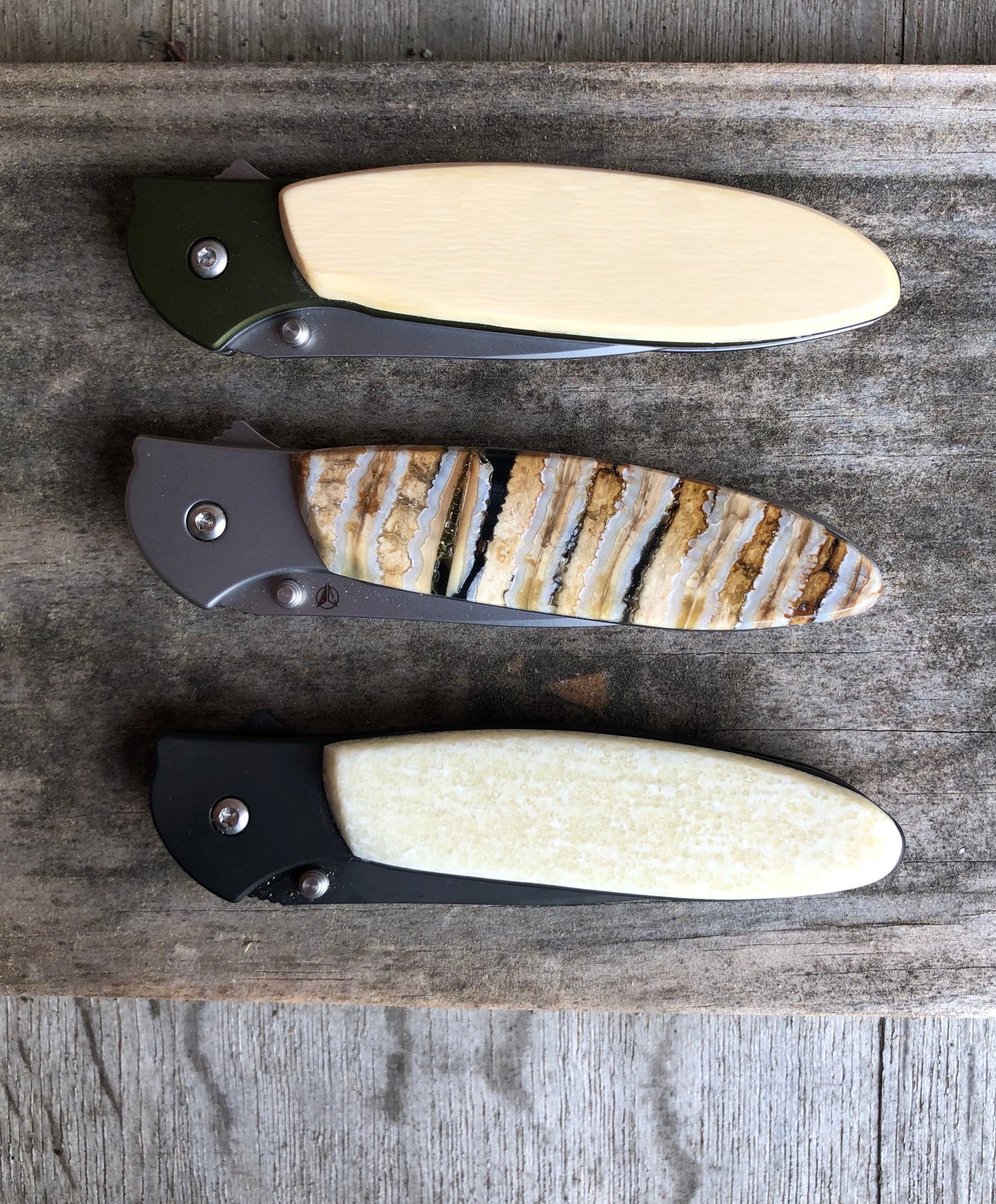 Kershaw Fossil Walrus Ivory DLC Pocket Knife