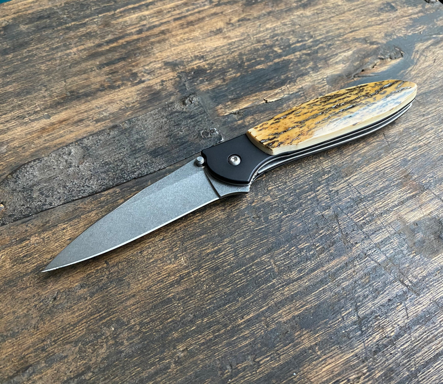 Kershaw Mammoth Tusk Black Accent Pocket Knife