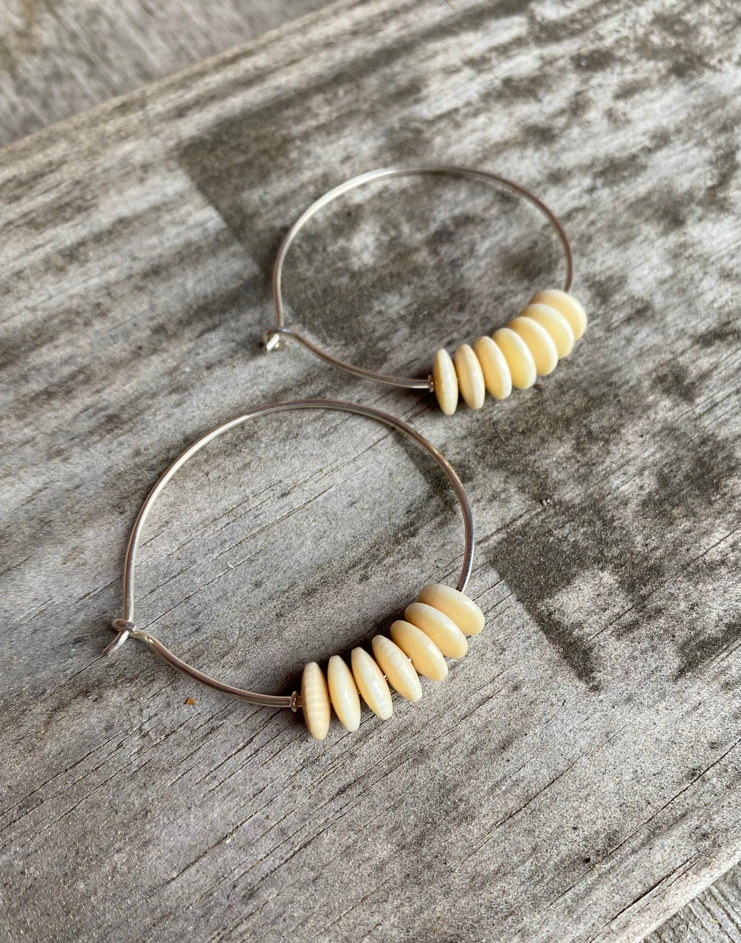 Small Rondelles Hoops