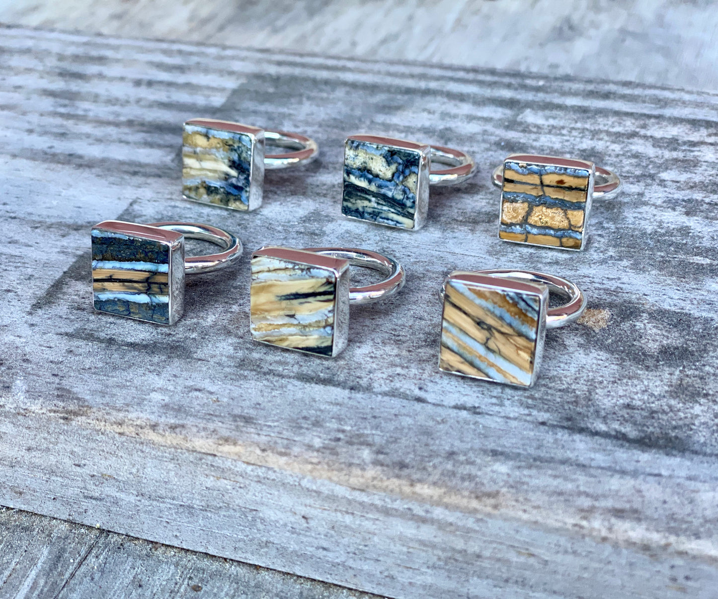 Mammoth Tooth Square Flat Ring
