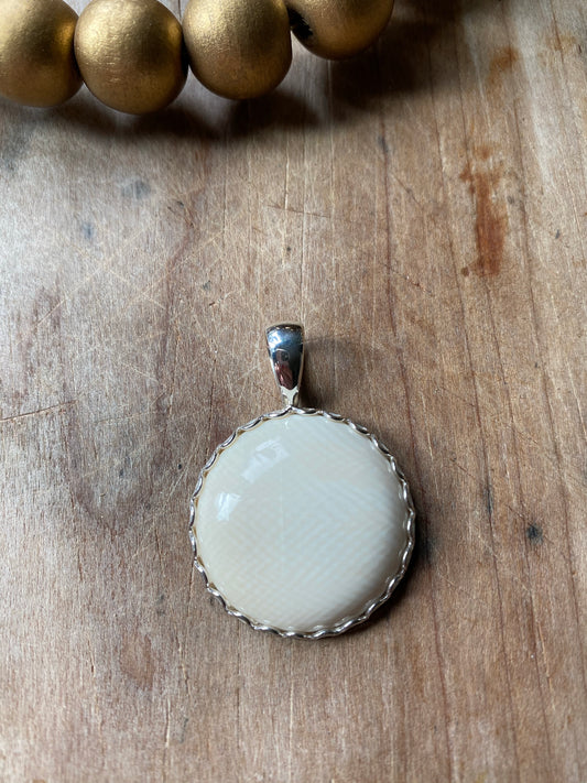 Open Vintage Mammoth Pendant
